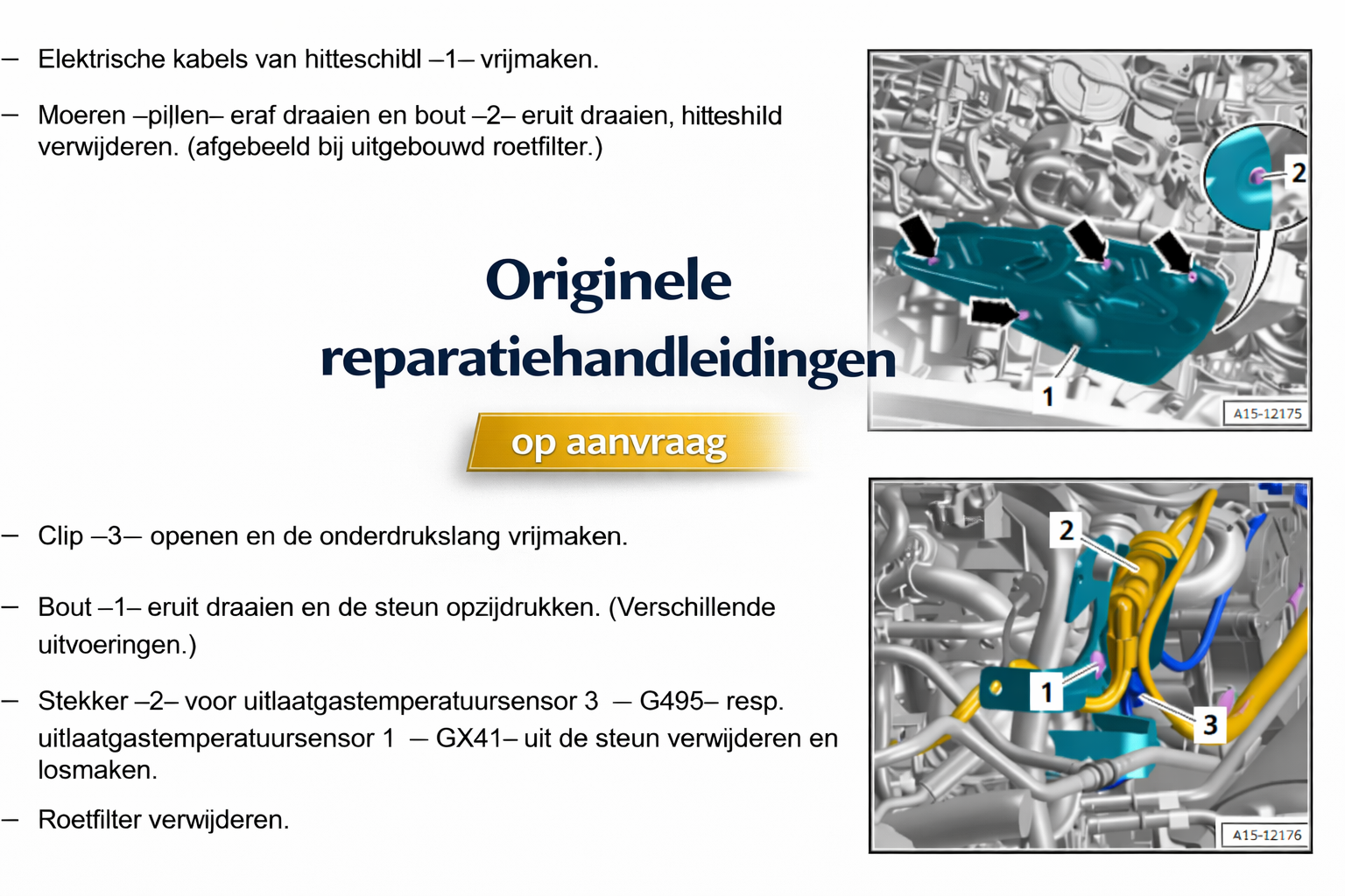 Reparaturanleitungen & OEM-Informationen