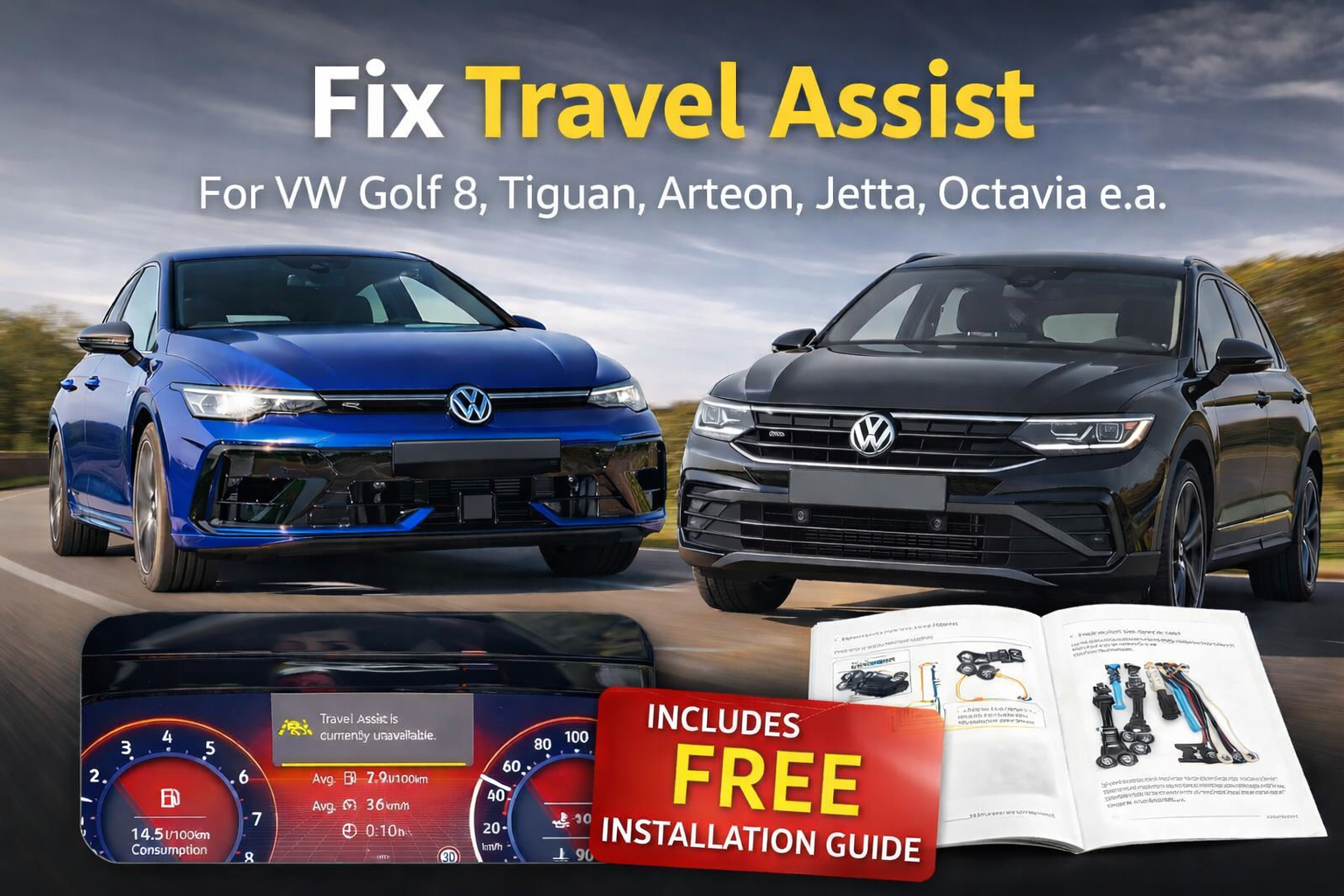 Lösung für Travel Assist Meldung – Reparatur Lenkradmodul