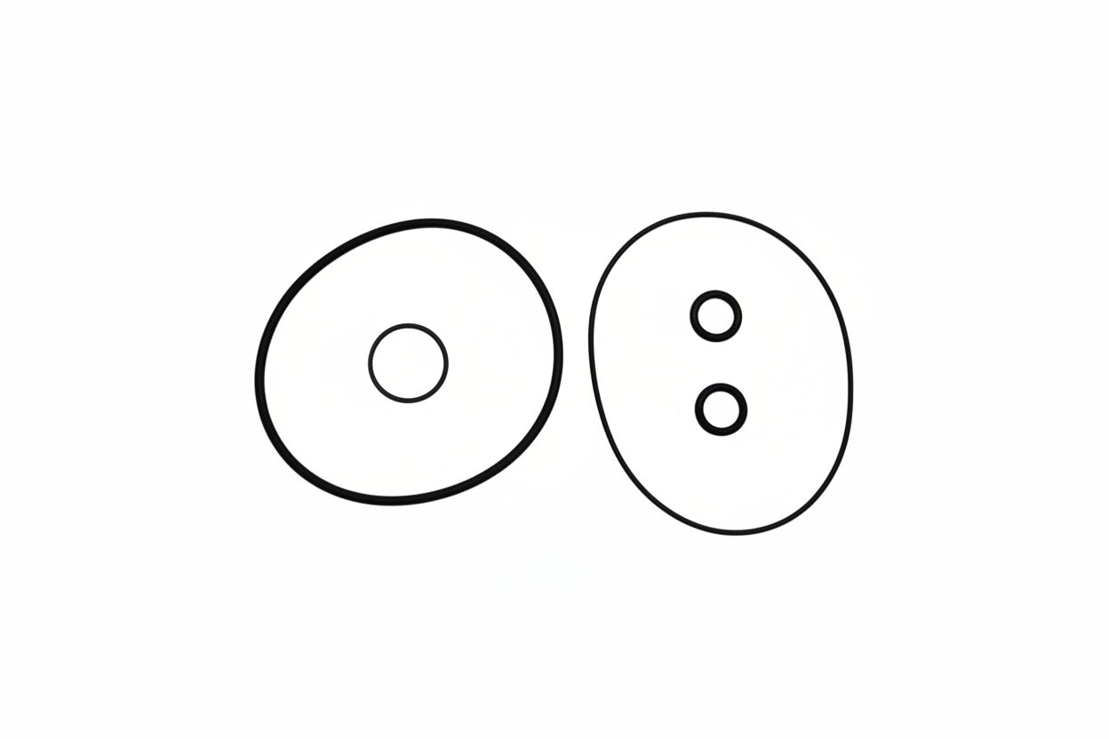 DQ400 / 0DD Dichtringsatz Eingangswelle ( P086700 )